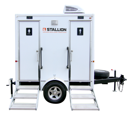 2 Stall Restroom Trailer